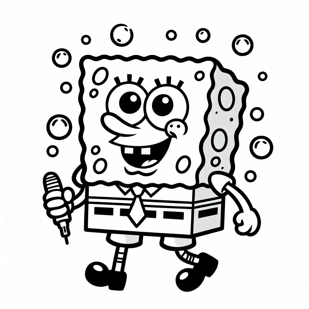 Bob Esponja Para Colorir Educarolando Aprender Brincando