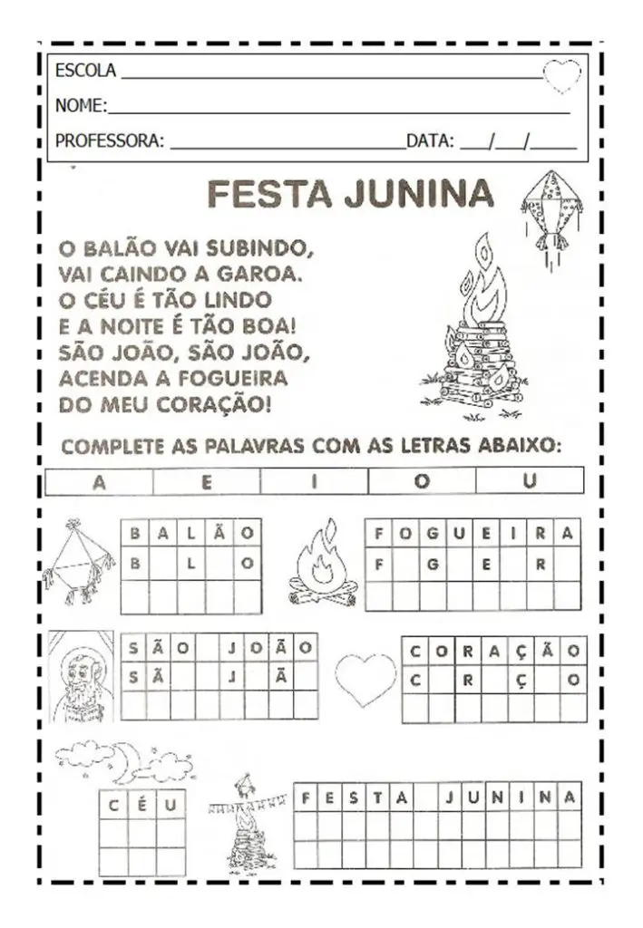 Atividades festa junina (2)
