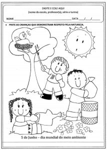 atividade meio ambiente 5 - Educarolando - Aprender brincando