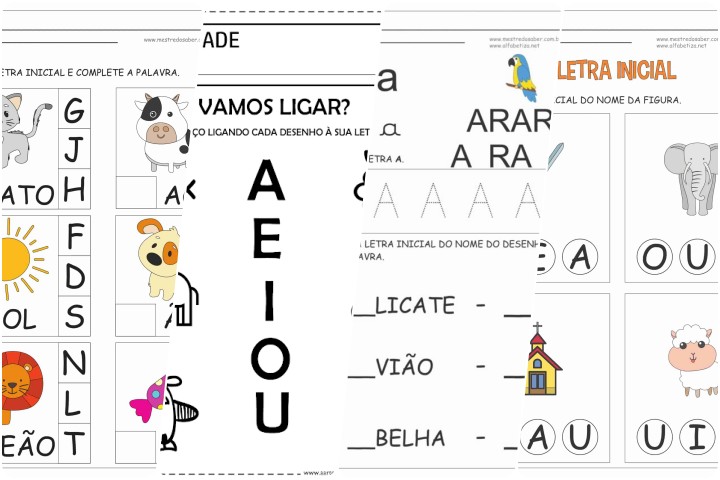 Atividades  Atividades de alfabetização, Atividades alfabetização