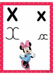 Alfabeto ilustrado Minnie 24