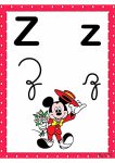 Alfabeto ilustrado Minnie 26