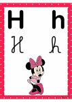 Alfabeto ilustrado Minnie 8