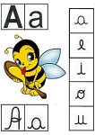 Alfabeto ilustrado com silabario 1