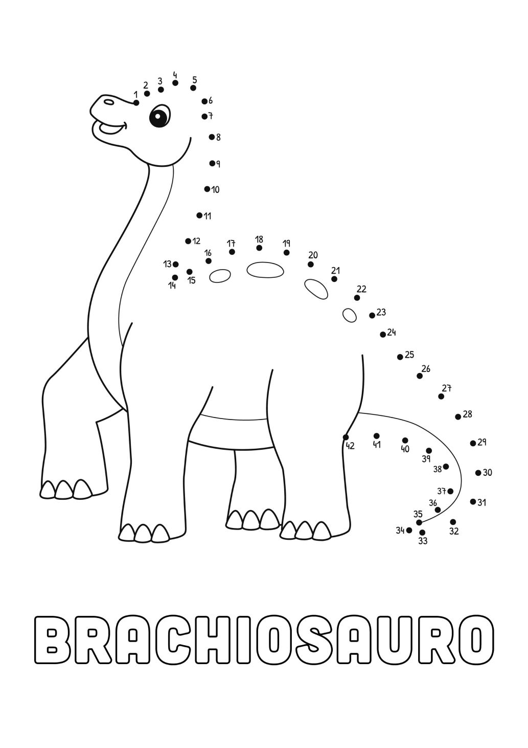 dinossauro para pintar (13) - Educarolando - Aprender brincando