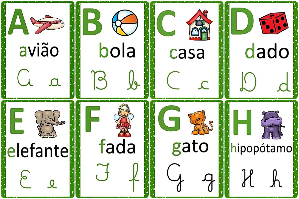 Alfabeto Pontilhado Para Imprimir