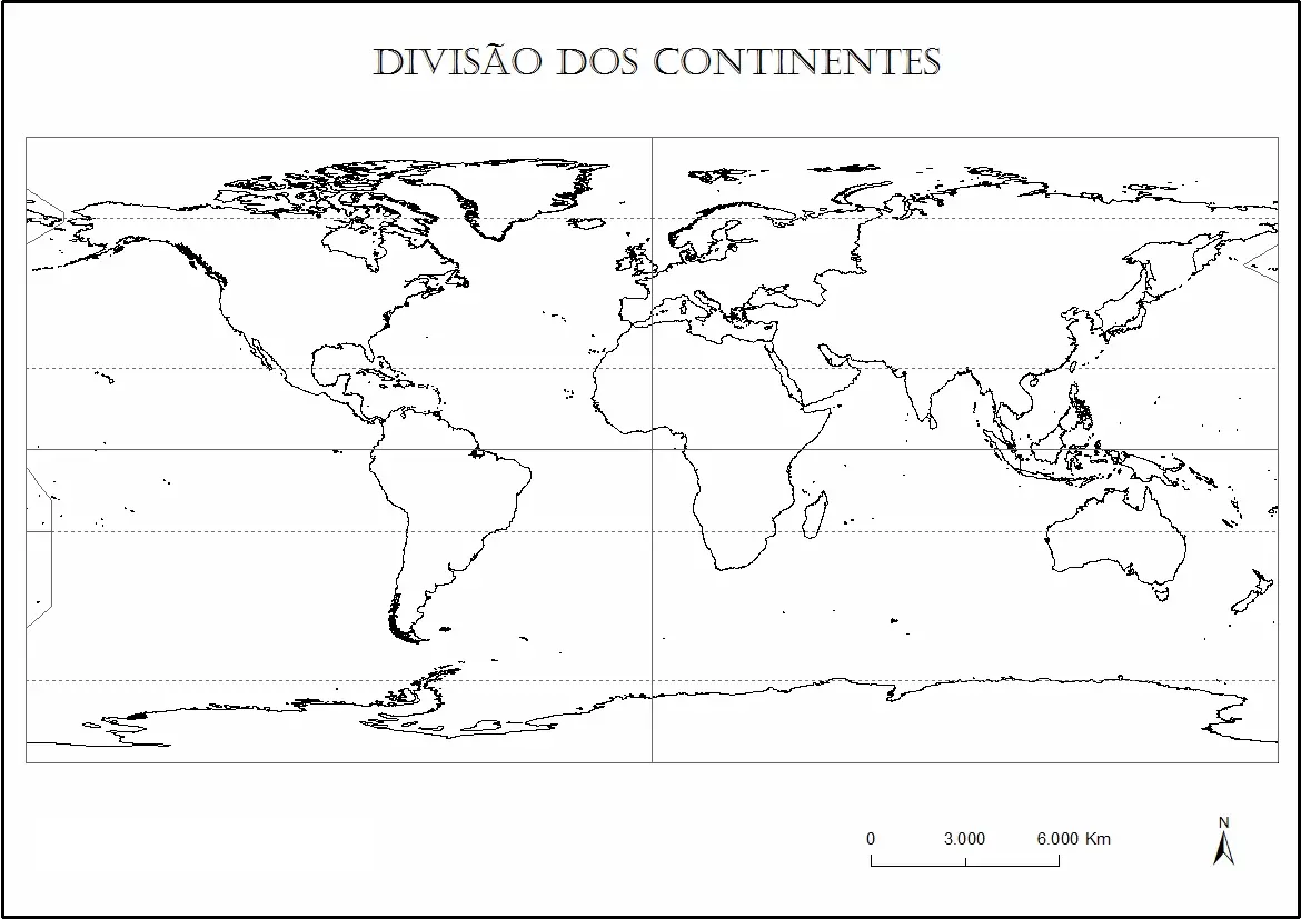 mundo continentes