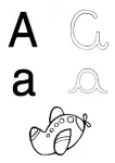 Alfabeto ilustrado para colorir (1)