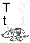 Alfabeto ilustrado para colorir (20)