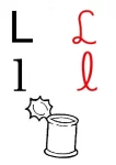 Alfabeto ilustrado preto e vermelho (12)