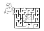 Atividade labirinto animais (18)