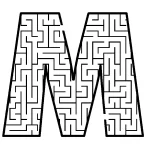 Labirinto alfabeto maiúsculo (11)