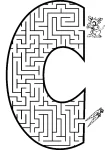 Labirinto alfabeto maiúsculo (3)
