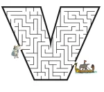 Labirinto alfabeto minúsculo (20)