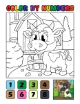 Animais para colorir por números (1)