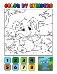 Animais para colorir por números (11)