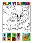 Animais para colorir por números (14)