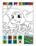 Animais para colorir por números (16)