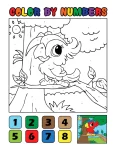 Animais para colorir por números (19)