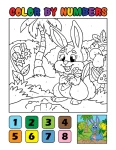 Animais para colorir por números (3)