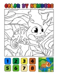 Animais para colorir por números (7)