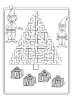 Labirinto natalino para imprimir (14)