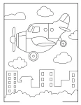 avião para colorir (9)