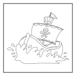 barco para colorir (2)
