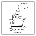 barco para colorir (6)