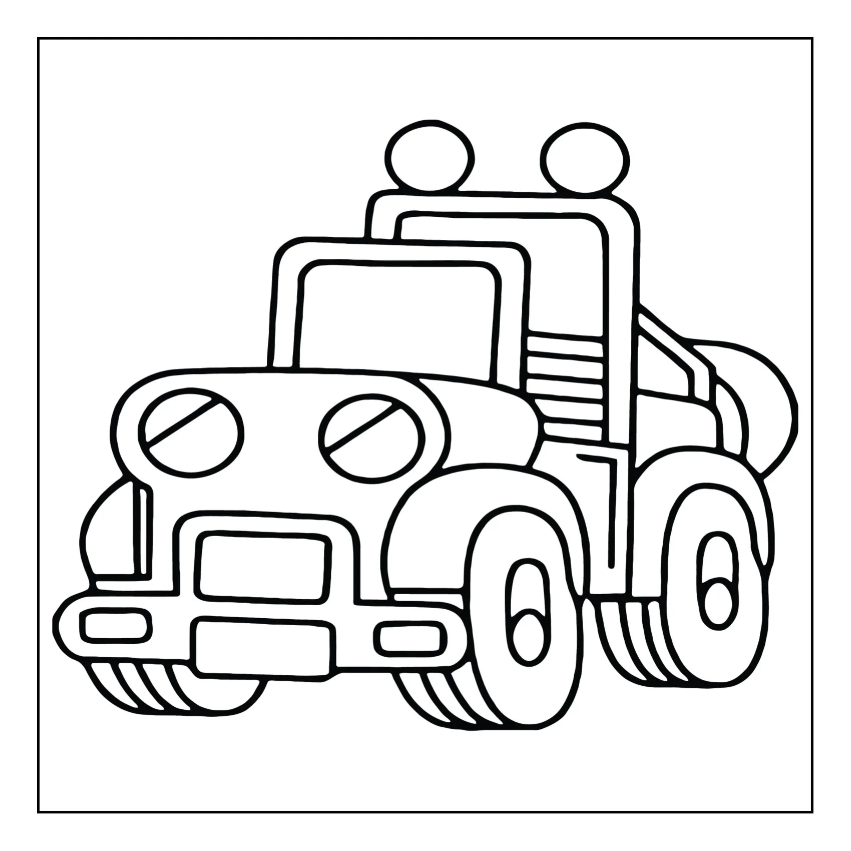 Desenhos para colorir de desenho de caminhões para colorir 