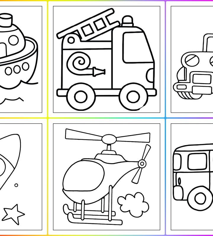 moto para colorir (1) - Educarolando - Aprender brincando