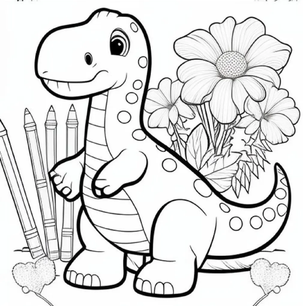 dinossauro para imprimir (11) - Educarolando - Aprender brincando