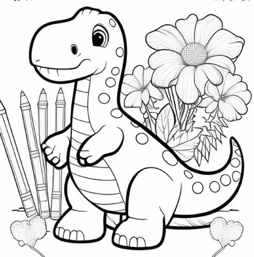 dinossauro para imprimir (13) - Educarolando - Aprender brincando