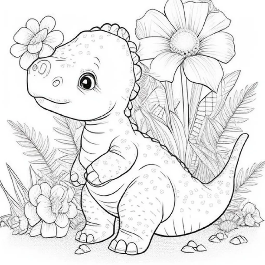 dinossauro para imprimir (1) - Educarolando - Aprender brincando