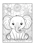 elefante para colorir (3)