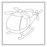 helicóptero para colorir (2)