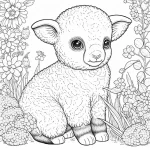 ovelha para colorir (2)