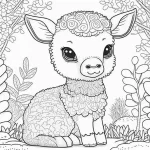 ovelha para colorir (4)