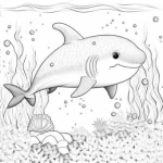 tubarão para colorir (10)