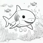 tubarão para colorir (8)