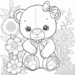 urso para colorir (11)