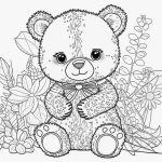 urso para colorir (2)