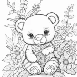 urso para colorir (5)