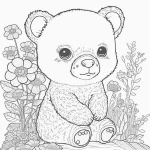 urso para colorir (6)