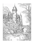 Castelo para colorir (10)