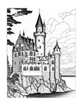 Castelo para colorir (19)