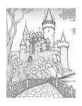 Castelo para colorir (35)
