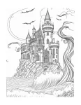 Castelo para colorir (36)