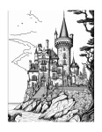 Castelo para colorir (40)