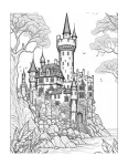 Castelo para colorir (42)